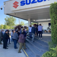 nyugdíjas, honvéd, kirándulás, Suzuki, Esztergom, Bazilika, Vár